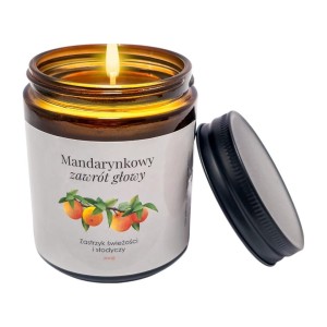 ŚWIECZKA SOJOWA. MANDARYNKA