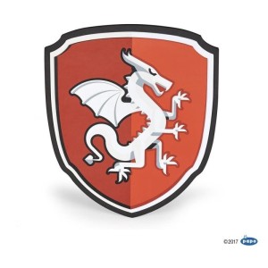 TARCZA RYCERSKA ZE SMOKIEM, PAPO