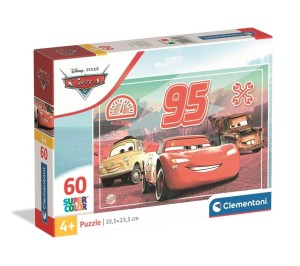 PUZZLE 60 CARS, CLEMENTONI
