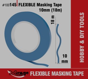 ELASTYCZNA MODELARSKA TAŚMA MASKUJĄCA 18M