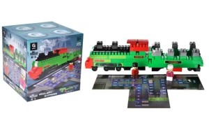 KLOCKI KONSTRUKCYJNE BLOCKS&STEPS KOLEJOWY EKSPRES