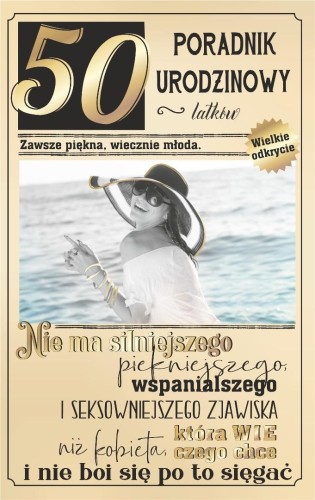 Kartka okolicznościowa Urodziny 50
