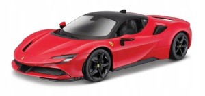 FERRARI SF90 STRADALE RED 1:18 BBURAGO, BBURAGO