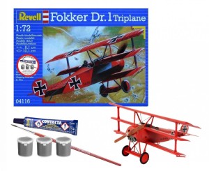 STARTER KIT - FOKKER DR.1 TRIPLANE