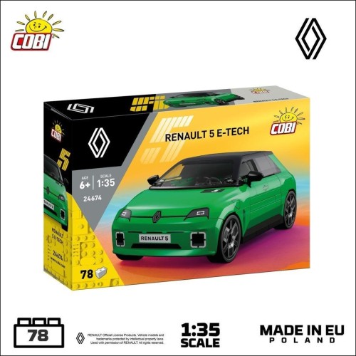 Renault 5 E-Tech Green, Cobi