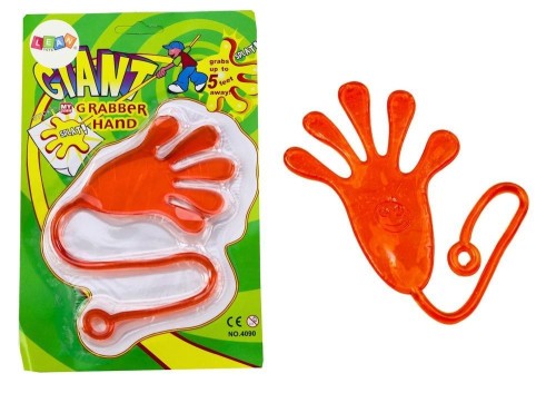 Lepka rączka elastyczna glut slime pomarańczowa