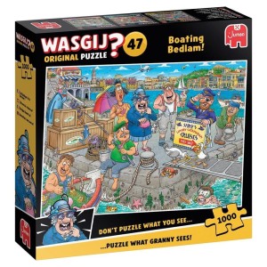 PUZZLE 1000 WASGIJ JUMBO RETRO REJS MARZEŃ
