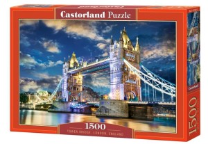 PUZZLE 1500 TOWER BRIDGE, LONDON, ENGLAND CASTOR