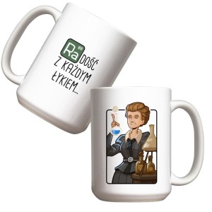 KUBEK - MARIA SKŁODOWSKA-CURIE 440ML, MOLOM