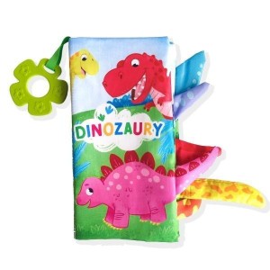 DINOZAURY. KSIĄŻECZKA SENSORYCZNA
