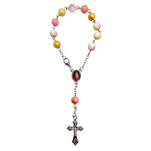 10-tka różańca rożowa