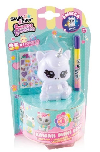 Świecące dekorożce DIY Jednorożec z chmurką, EPEE