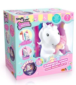 ŚWIECĄCE DEKOROŻCE DIY JEDNOROŻEC KAWAII DELUXE