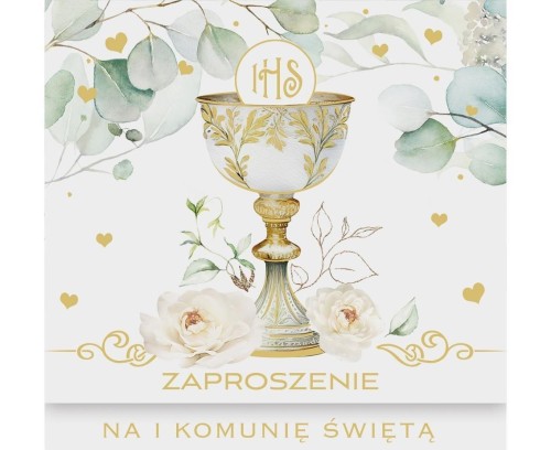 Zaproszenie KW Komunia (10szt)