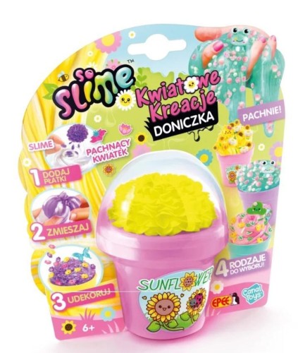 Slime Kwiatowe Kreacje - Słodkie Słoneczniki, EPEE