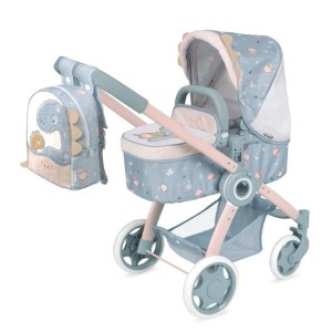 SKŁADANY WÓZEK 3W1 COCO DLA LALEK DO 48CM