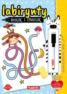 RYSUJĘ I ZMAZUJĘ. LABIRYNTY, PRACA ZBIOROWA