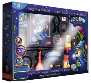 MAGICZNE SZTUCZKI MEGA SKARBIEC MAGIKA, TREFL
