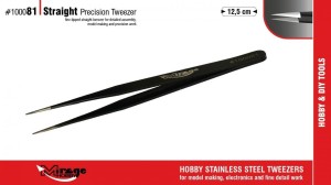 PĘSETA PROSTA Z OSTRYMI KOŃCÓWKAMI 12,5CM