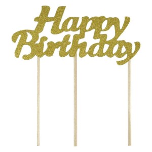 PIKER HAPPY BIRTHDAY ZŁOTY
