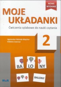 MOJE UKŁADANKI 2 ĆWICZ. SYLABOWE DO NAUK CZYTANIA