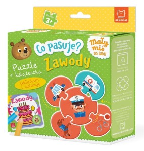 CO PASUJE? ZAWODY PUZZLE + KSIĄŻECZKA