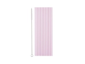SŁOMKI PLASTIKOWE 23CM FIOLETOWE 12SZT