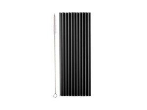 SŁOMKI PLASTIKOWE 23CM 12SZT