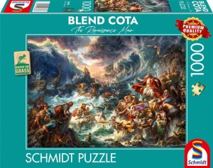 PUZZLE 1000 BLEND COTA PRZEJŚCIE PRZEZ MORZE