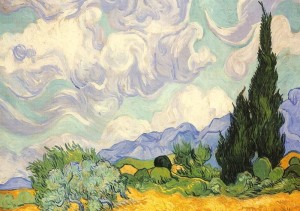 PUZZLE 1000 VAN GOGH, CYPR PIATNIK, PIATNIK