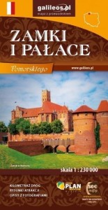 ZAMKI I PAŁACE W. POMORSKIEGO 1:230 000