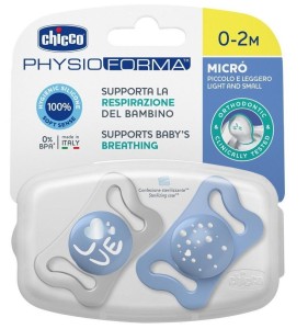 SMOCZEK USPOKAJAJĄCY MICRO SILIKON NIEB 2SZT 0-2M