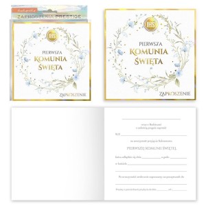 ZAPROSZENIE KOMUNIA (5SZT)