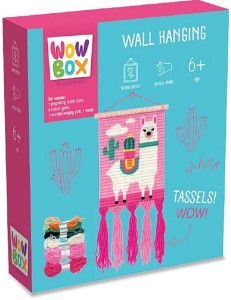 WOW BOX. ZESTAW MAKRAMA LAMA, TM TOYS
