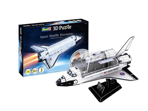 Puzzle 3D 126 Odkrycie promu kosmicznego, Revell