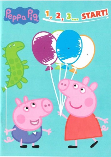 Świnka Peppa 1, 2, 3... start!, praca zbiorowa