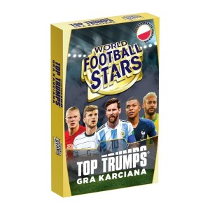 TOP TRUMPS WORLD FOOTBALL STARS TUCK BOX