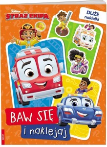 DISNEY. STRAŻ EKIPA. BAW SIĘ I NAKLEJAJ