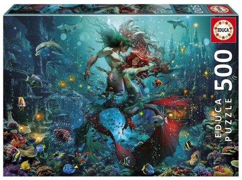 Puzzle 500 Atlantyda, Educa