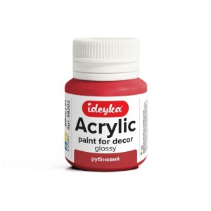 FARBA AKRYLOWA RUBIN 20ML, IDEYKA