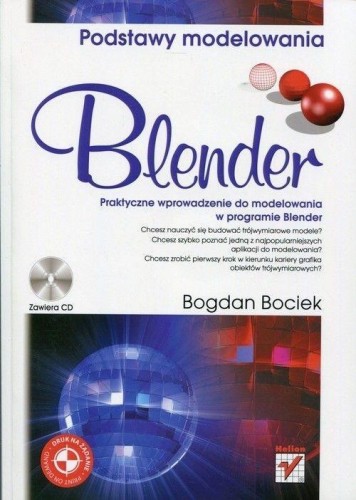 Blender. Podstawy modelowania, Bogdan Bociek
