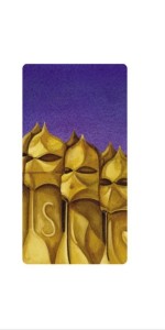 KARNET 12X23CM + KOPERTA GAUDI GUER CASA MILA