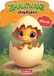 ZMALOWANE DINUSIE Z NAKLEJKAMI, AGATA NIEMIRSKA