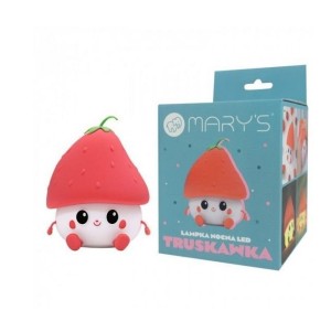 LAMPKA NOCNA LED TRUSKAWKA, MARY'S