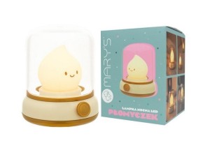 LAMPKA NOCNA LED PŁOMYCZEK ŻÓŁTY, MARY'S
