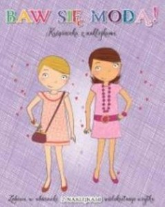 BAW SIĘ MODĄ Z NAKLEJKAMI. FIOLETOWA