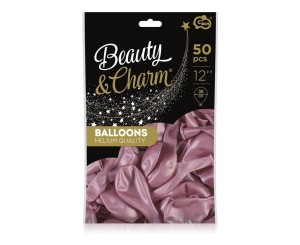 BALONY BEAUTY&CHARM METALICZNE 30CM 50SZT