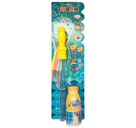Miecz do baniek mydlanych + płyn 250ml, Tuban
