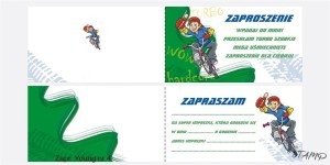 ZAPROSZENIA YOUNG CHŁOPIEC WZÓR NR 04 10SZT