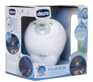 PROJEKTOR MIŚ POLARNY NIEBIESKI, CHICCO